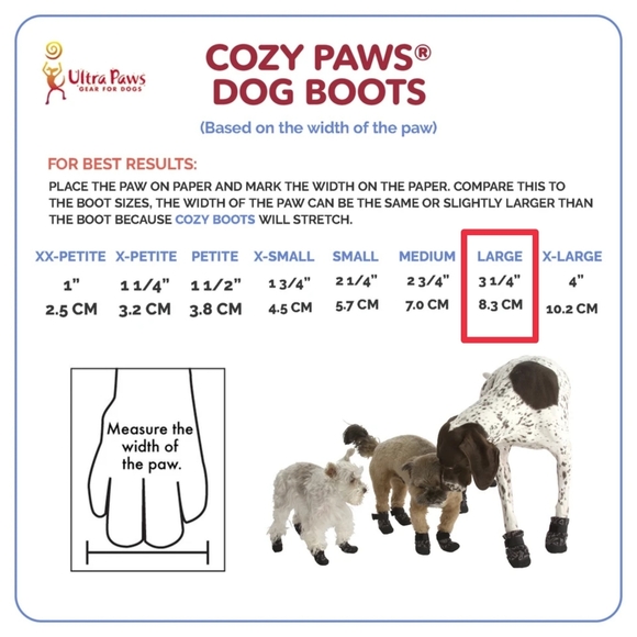 COPY - Cozy Paws Traction Dog Boots - Picture 11 of 11